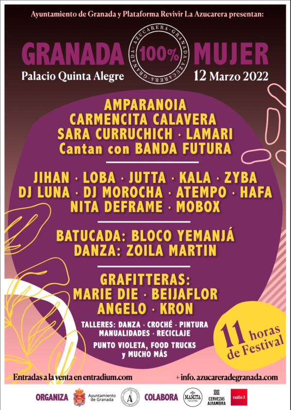 Festival: Granada, 100% Mujer